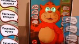 Планшет Кот Кеся забавная игрушка