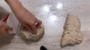 Тартин на закваске. Домашний хлеб на цельнозерновой муке