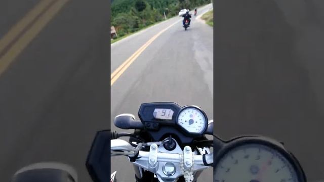 Fazer 250 descendo de Alto Caparaó com Lander x e YBR 125cc смотреть онлайн