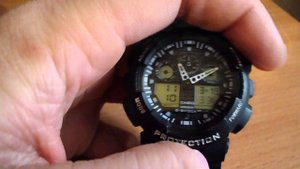 Как настроить часы Casio G SHOCK - инструкция  часы Casio G SHOCK WR208AR