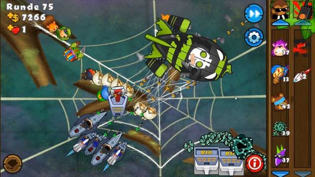 [Mastery-Unplatzbar - Ninjaaffe] Web #526 2/2 || Let's Play Bloons Tower Defense 5 | Deutsch смотреть онлайн