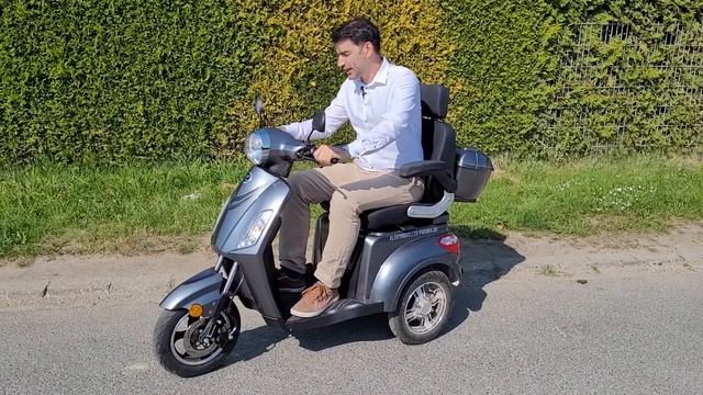 Seniorenmobil Vita Care 1000 Li, herausnehmbarer Lithium-Akku, 25 km/h, 1000 Watt, 50 km Reichweite смотреть онлайн