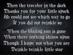 Twinkle Twinkle Little Star (lyrics) [Dead Space Version]