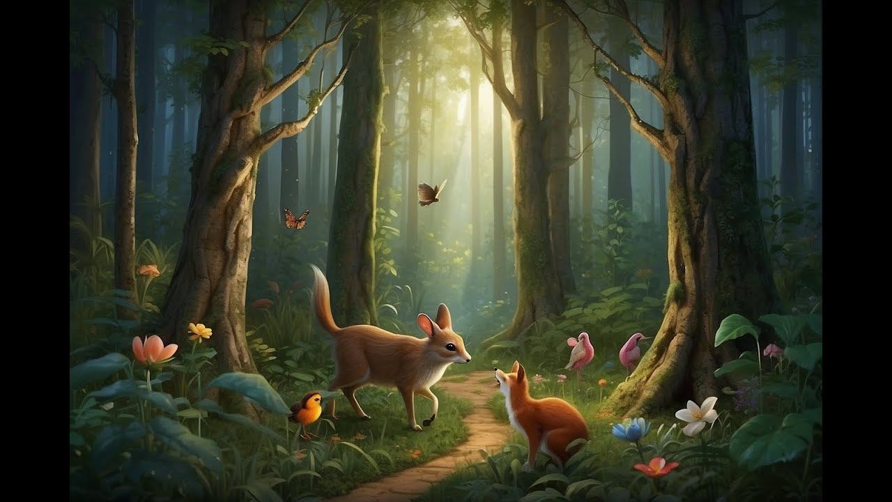 Сказка детям || Про лесных жителей смотреть онлайн
