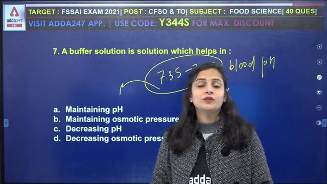 FSSAI Recruitment 2021  FSSAI Food Science  Concept  MCQs Set 8 By Varsha Dhiman