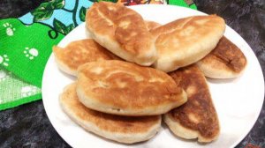 Пирожки с капустой жареные на сковороде