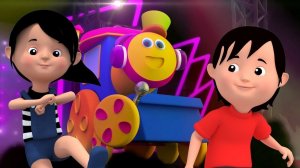 боб поезд давай повеселимся песни для детей рифмы для младенцев Bob Train Lets Have Fun