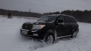 LC200 оффроуд по снегу