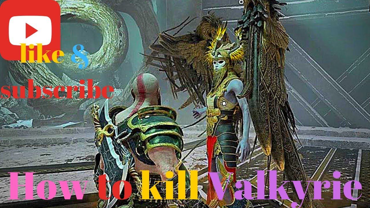 How to kill Valkyrie in God of War 4/(Olrun (Alfheim)/(ps4 pro) смотреть онлайн