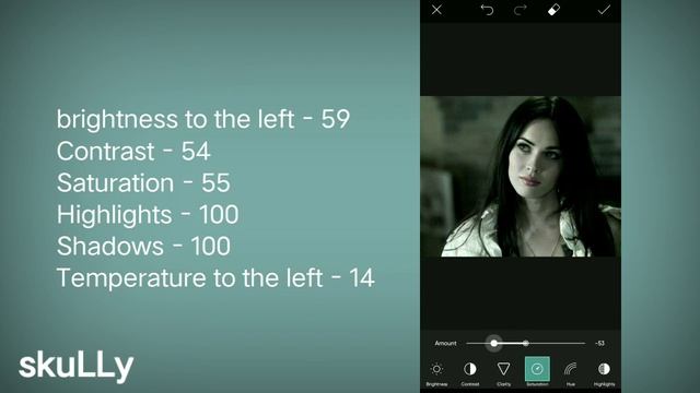How to edit gore filter on PicsArt  skuLLy