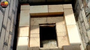 Пятая часть  Алексей собирает печку под казан Кладка огнеупорного кирпича