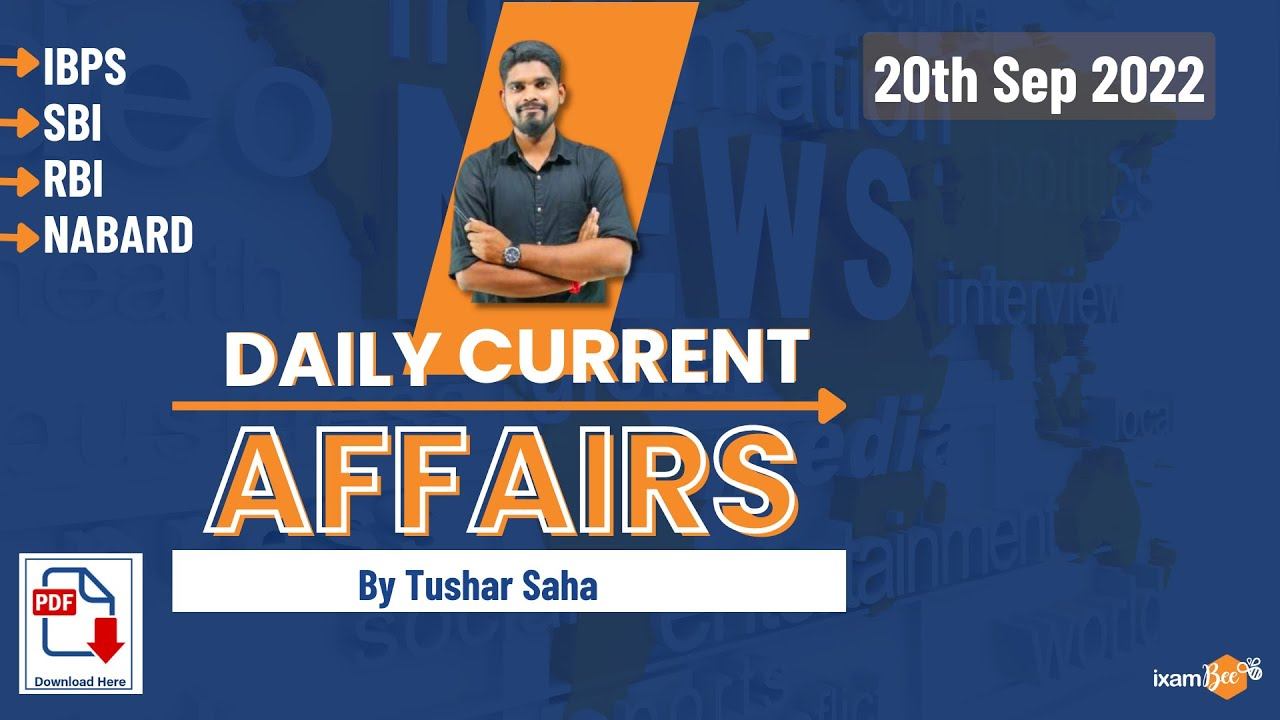 20th September 2022 | Daily Current Affairs in Hindi & English | Current Affairs 2022
