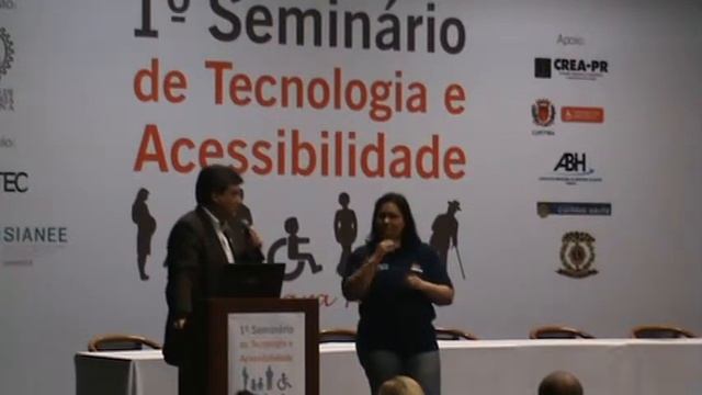 Acessibilidade -- uma responsabilidade social e profissional - Arq. Ricardo Mesquita - LIBRAS смотреть онлайн