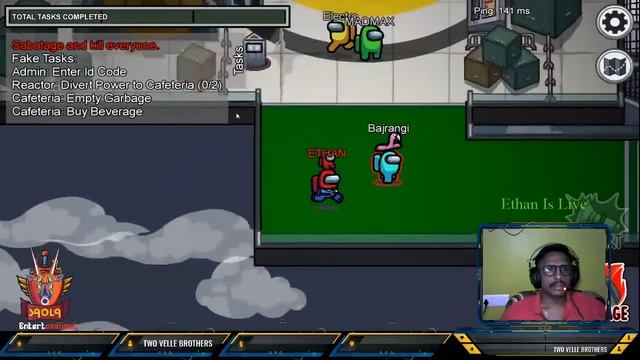 🧿Among Us 🧿 VALORANT Live 🧿 - India -🧿 Live Stream With Ethan 🧿 Road to 500 Subscribers. смотреть онлайн