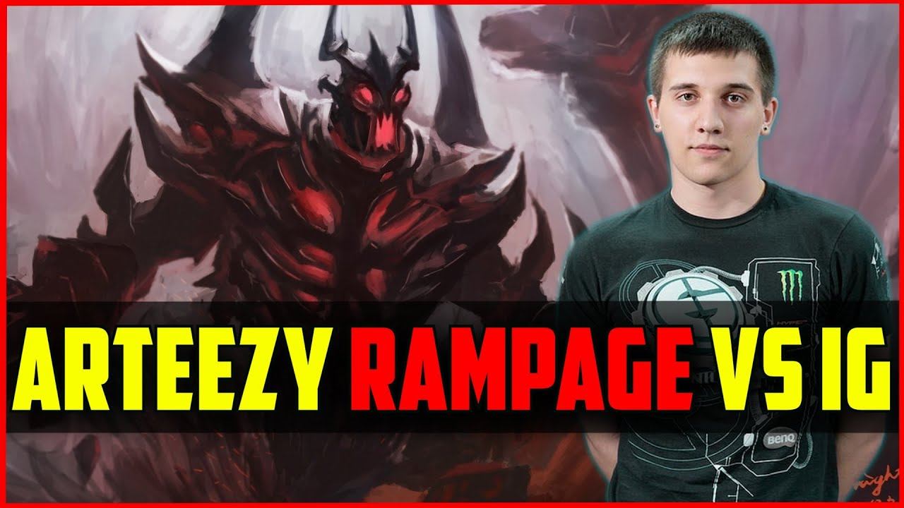 Secret.Arteezy Shadow Fiend Rampage vs iG @ Red Bull Battle Grounds: Dota 2 gameplay смотреть онлайн