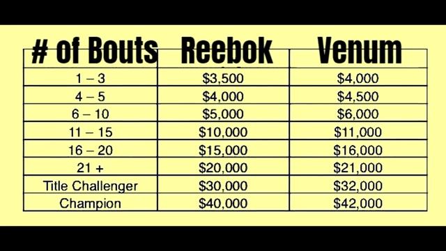 UFC Fighter Pay Revealed From New Venum Deal смотреть онлайн