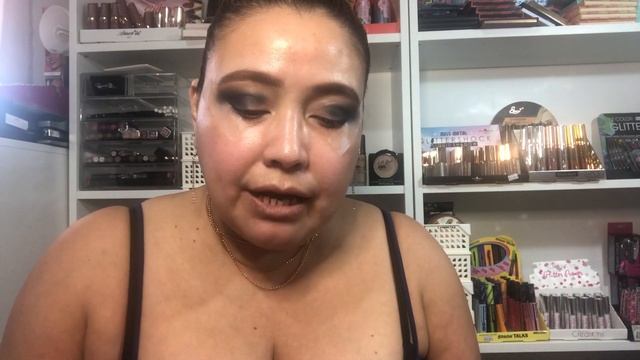 MAQUILLAJE..... AZUL Y DORADO!!!!