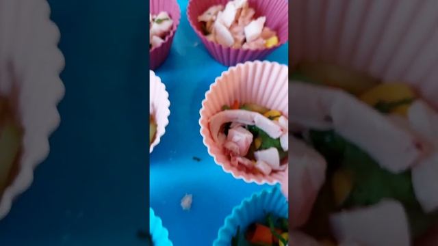 заливное из курицы с овощами #заливное #рецептыпп