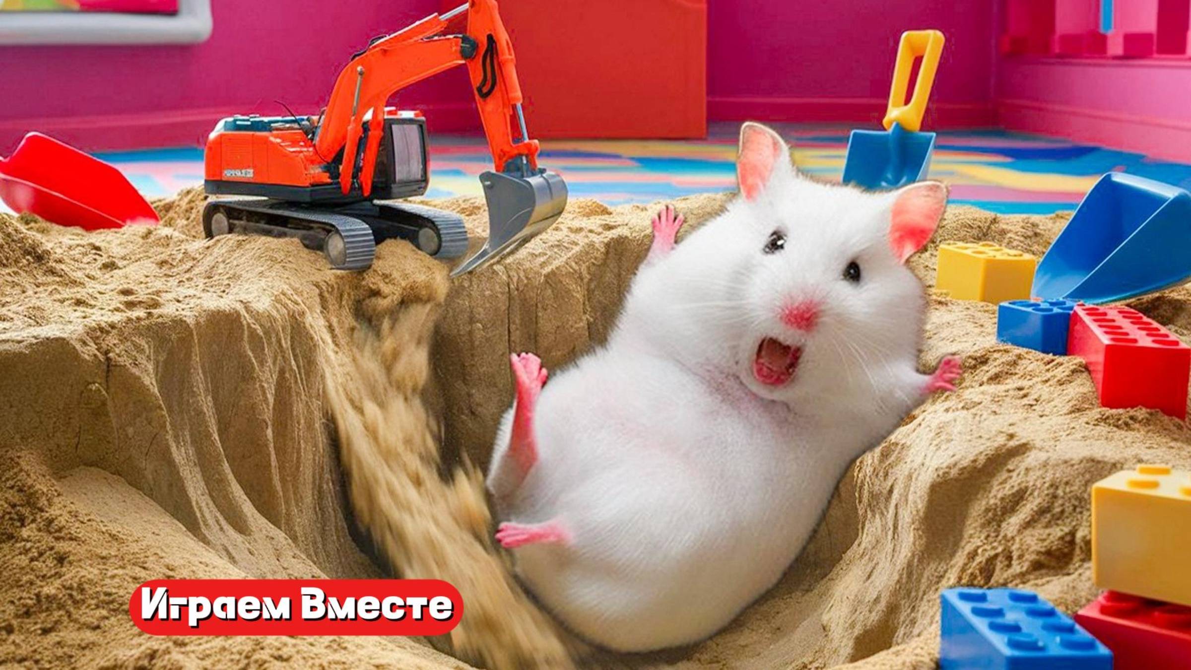 Хомяк попал в ЛАБИРИНТ С ПРЕПЯТСТВИЯМИ ! Выбираемся из лабиринта вместе !