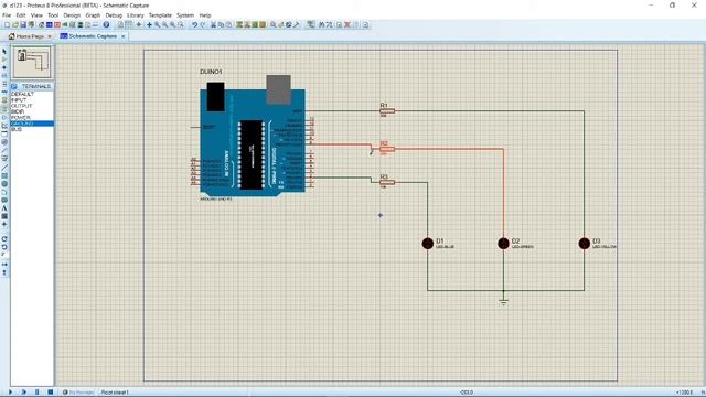 Tugas 1 Rangkaian Blink Arduino Sederhana 3 buah LED. смотреть онлайн