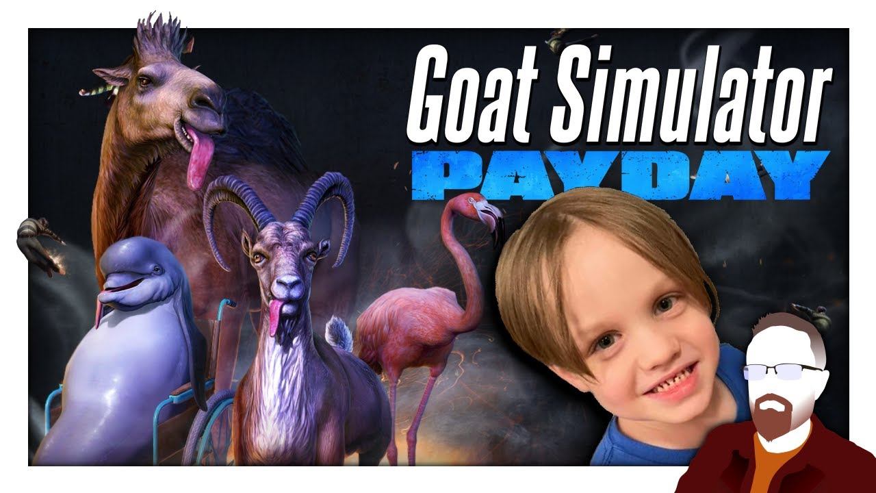 Goat Simulator: Payday ... WITH MY SON! смотреть онлайн