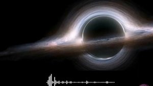 так звучит сверхмассивная чёрная дыра