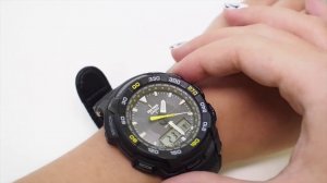 Обзор часов Casio Pro Trek PRG-550