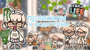 |• BLOG •| Приехали к родителям _ Capy Toca _ Тока бока _ Toca boca