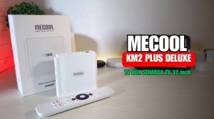 Wow! TV Box Android Mecool KM2 Plus Deluxe - Android TV