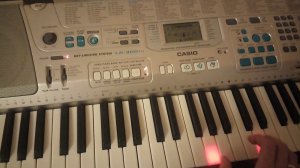 Синтезатора CASIO LK-300TV