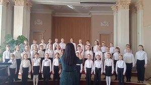 "Подснежник" муз. А.Гречанинова, сл. П.Соловьевой