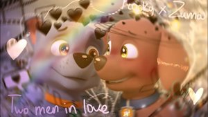 🌌Зума ×Рокки🫂для: Марина Михайленко |•°(Two men in love)°•|🫂Zuma × Rocky🌌for: Марина Михайленко