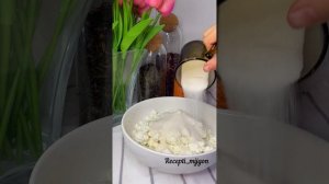 Творожный пирог с вишней