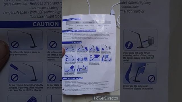 Unboxing Wipro 5W LED Table Lamp