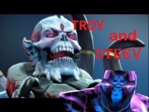 DOTA 2 The Steev and TROY Enigma+Lich