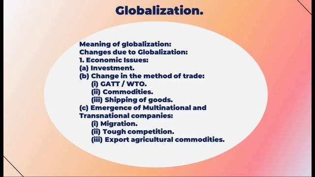 Globalization | Meaning | Economic and Political Issues | Part I смотреть онлайн