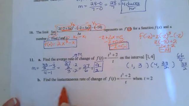 Unit 2 Part 1 review solutions AP Calc смотреть онлайн