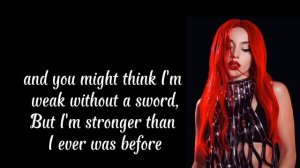 AVA MAX- KINGS AND QUEENS(Lyrics video)
