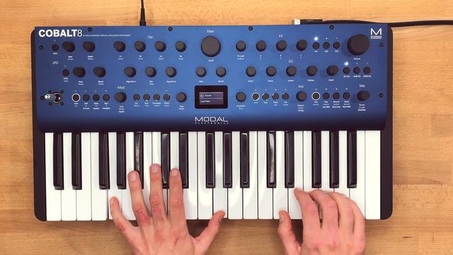 Modal Electronics Cobalt 8 Sound Demo (no Talking)