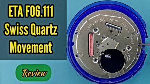 ETA F06.111 Swiss Quartz Watch Movement Unboxing Review | Watch Repair Channel | SolimBD