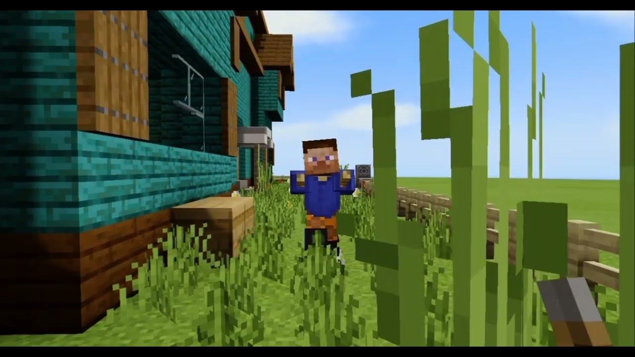 Hello Neighbor Prototype: Minecraft Edition смотреть онлайн