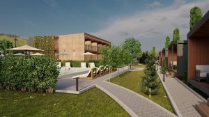 Проект Базы отдыха в поселке Даховская от строительной компании FAMILY HOUSE