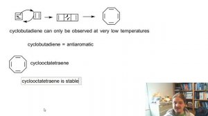 Cyclobutadiene and cyclooctatetraene