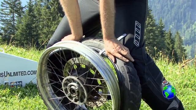 Tire Changing! Part 5 of the Motorcycle Adventure Travel Guide series