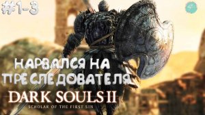 Dark Souls II: Scholar of the First Sin #1-3 ➤ Нарвался на Преследователя