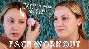 USING MICROCURRENTS TO TIGHTEN & PLUMP MY FACE | AT HOME FACIAL FT. FOREO BEAR MINI