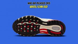 Nike Air Pegasus 2k5 White/Gym Red