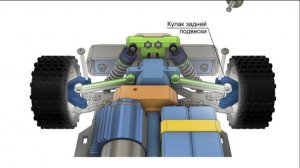 Кулак задней подвески