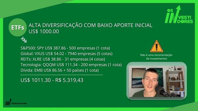 Como EU investiria MIL DÓLARES no exterior 🇺🇸💰 смотреть онлайн