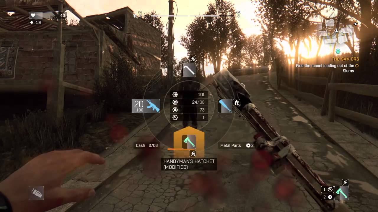 Dying Light Guns and modified weapons!!! смотреть онлайн